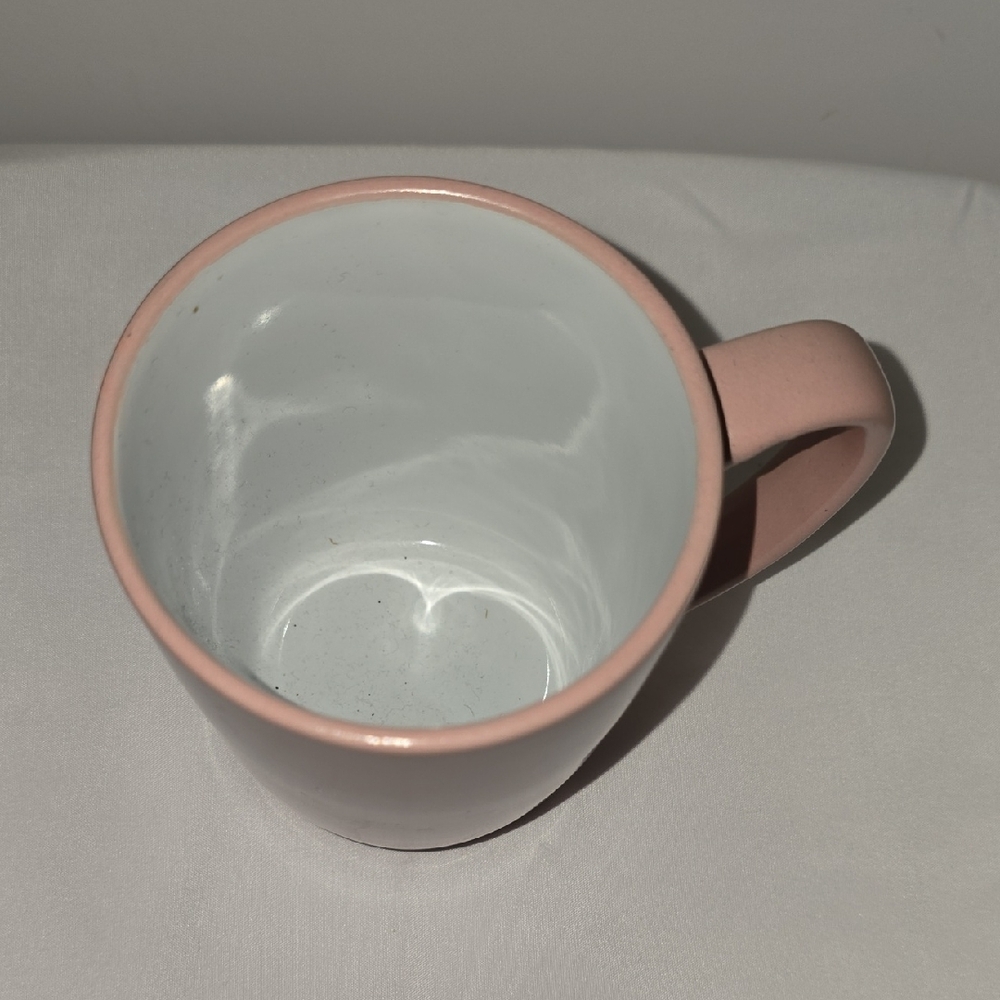 Sweet Pink and Red Ceramic Mugs for Dining Love Coffee Mug - Picture 3 of 3